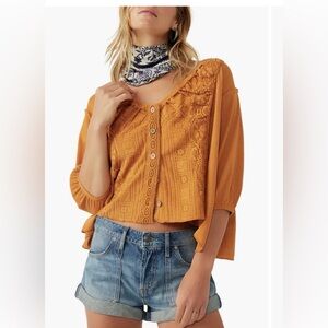 Free People Mae Top L